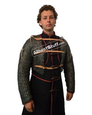 Titanium Full Flat Pin Riveted Chainmail Voider Closed